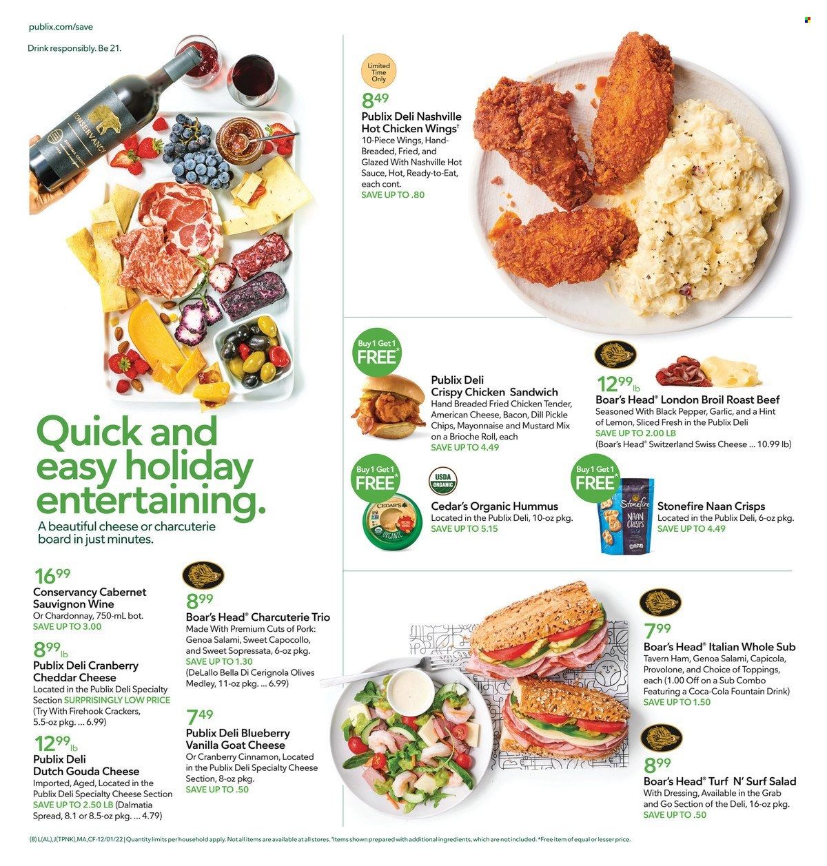 Publix (AL, FL, GA, NC, SC, TN) Weekly Ad Flyer Specials December 1 to December 7, 2022