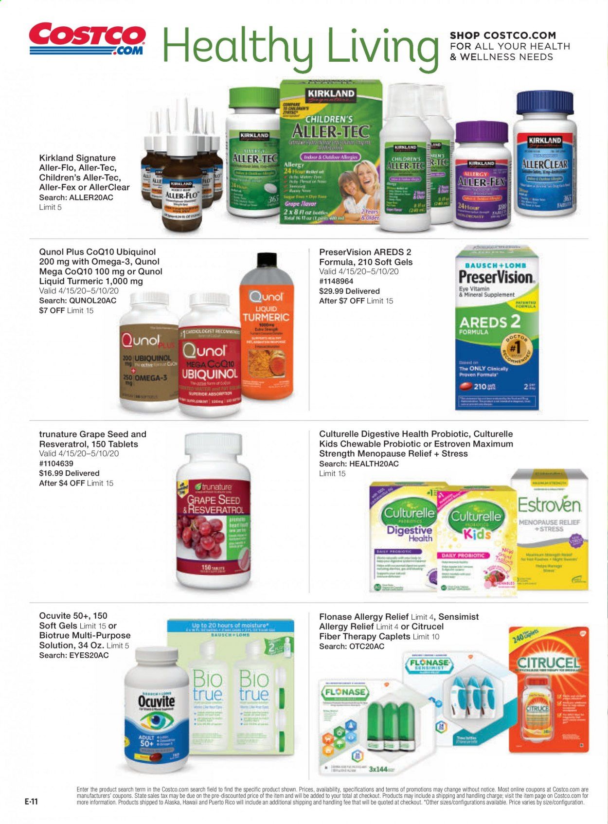 Costco Weekly Ad & Flyer April 1 to 30