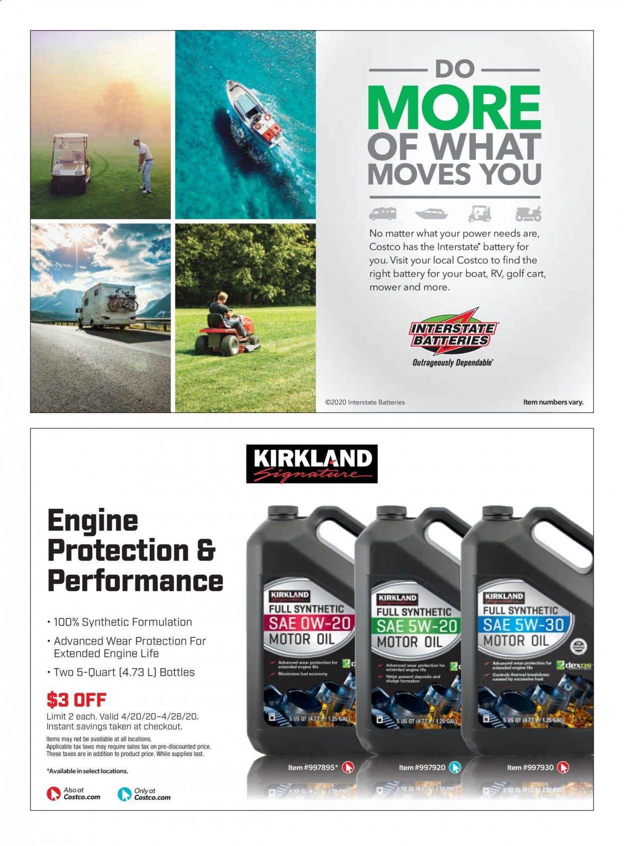 Costco Weekly Ad & Flyer April 1 to 30
