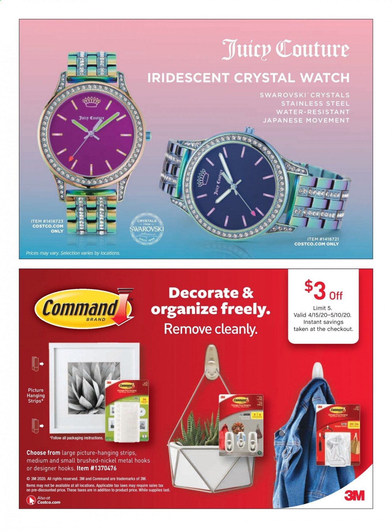 Costco Weekly Ad & Flyer April 1 to 30