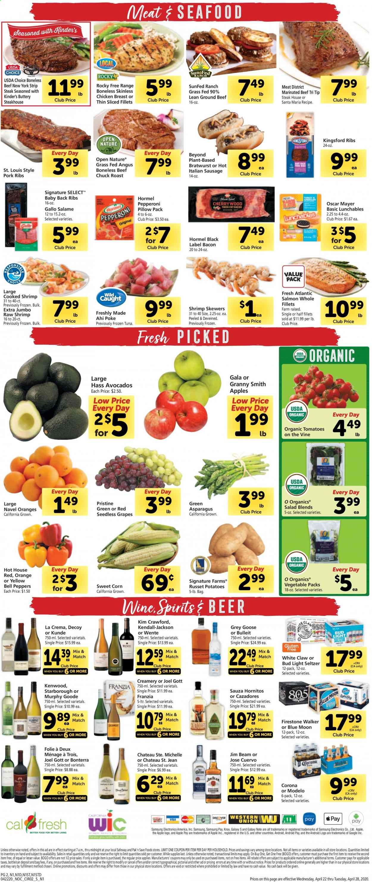 Safeway Weekly Ad & Flyer April 22 to 28