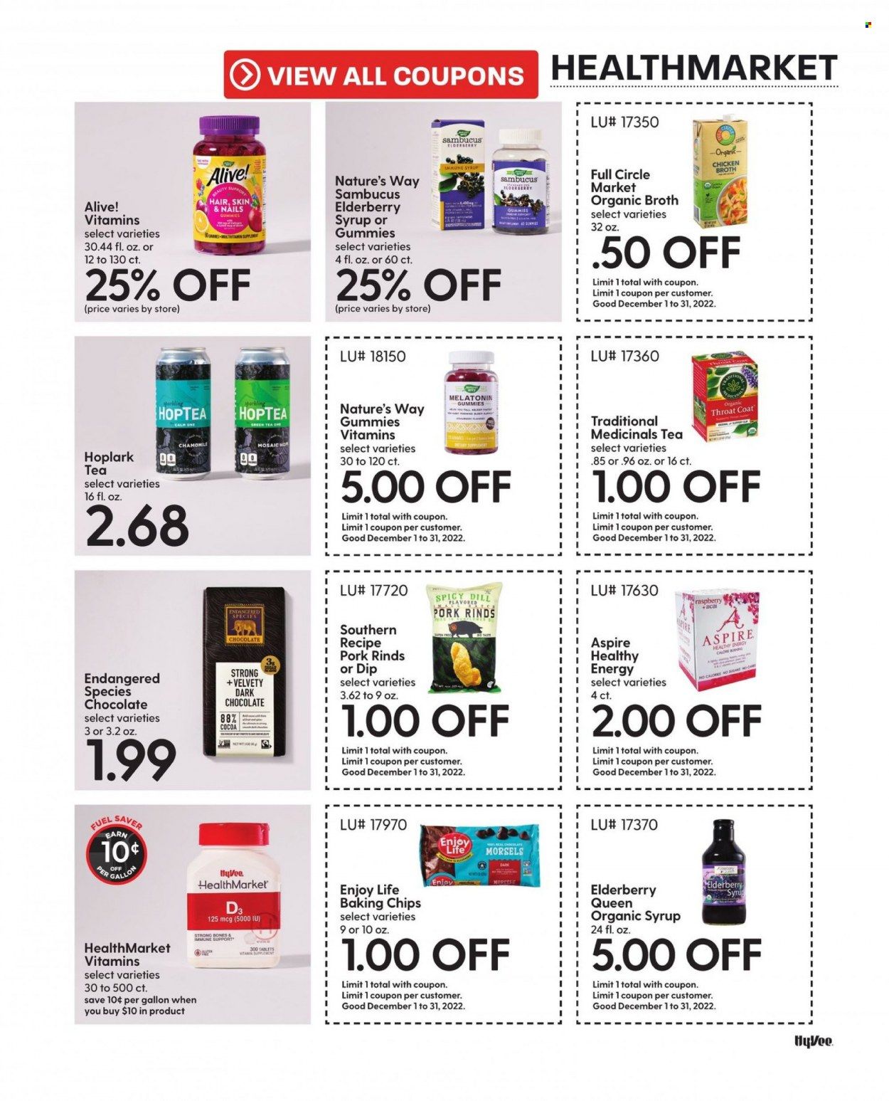 Hy-Vee (IA, IL, MN, MO, SD) Weekly Ad Flyer Specials December 1 to December 31, 2022