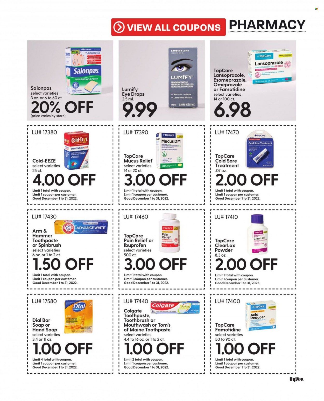 Hy-Vee (IA, IL, MN, MO, SD) Weekly Ad Flyer Specials December 1 to December 31, 2022
