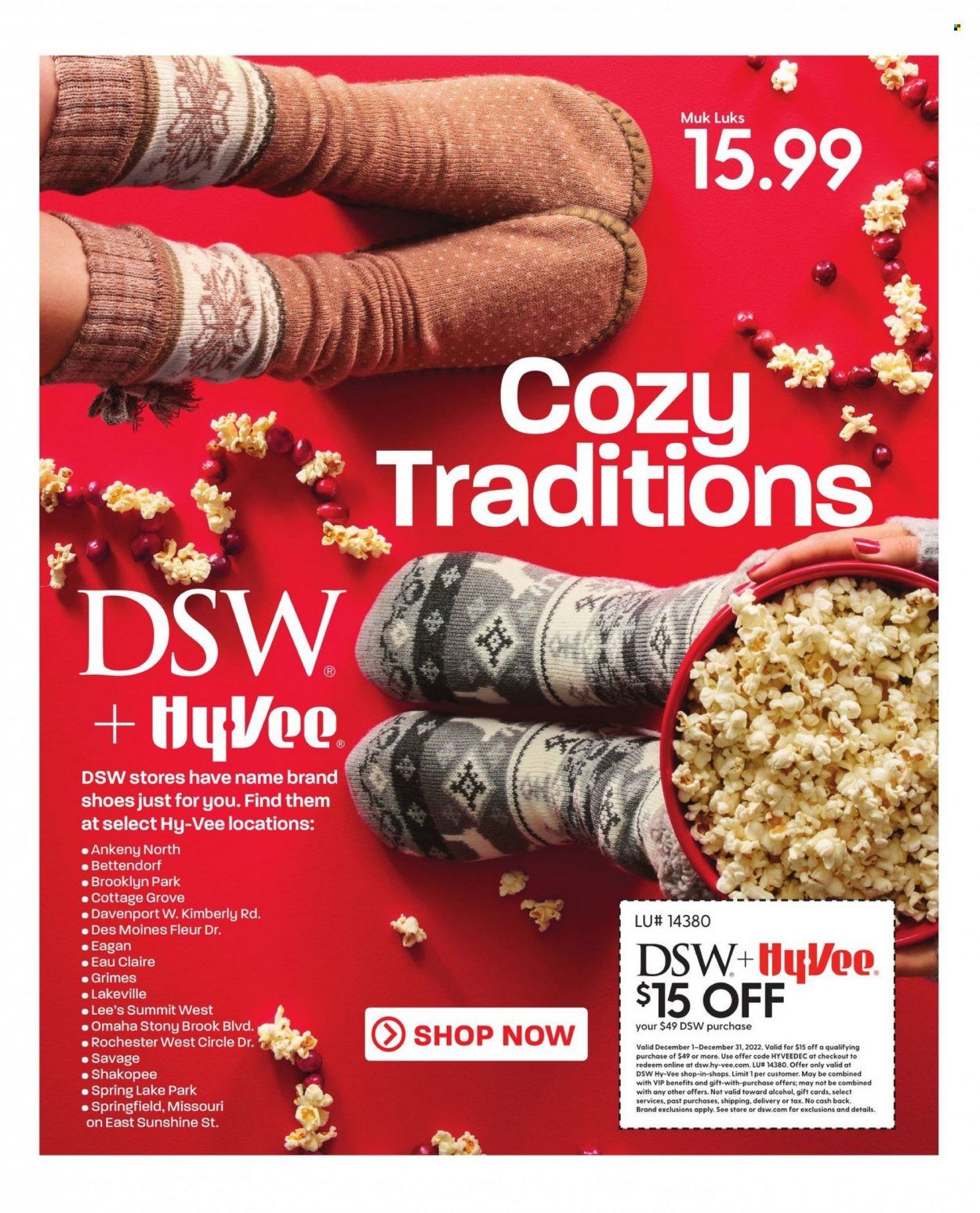 Hy-Vee (IA, IL, MN, MO, SD) Weekly Ad Flyer Specials December 1 to December 31, 2022