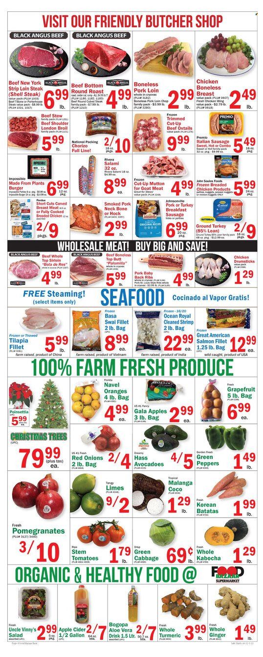 Food Bazaar (CT, NJ, NY) Weekly Ad Flyer Specials December 1 to December 7, 2022