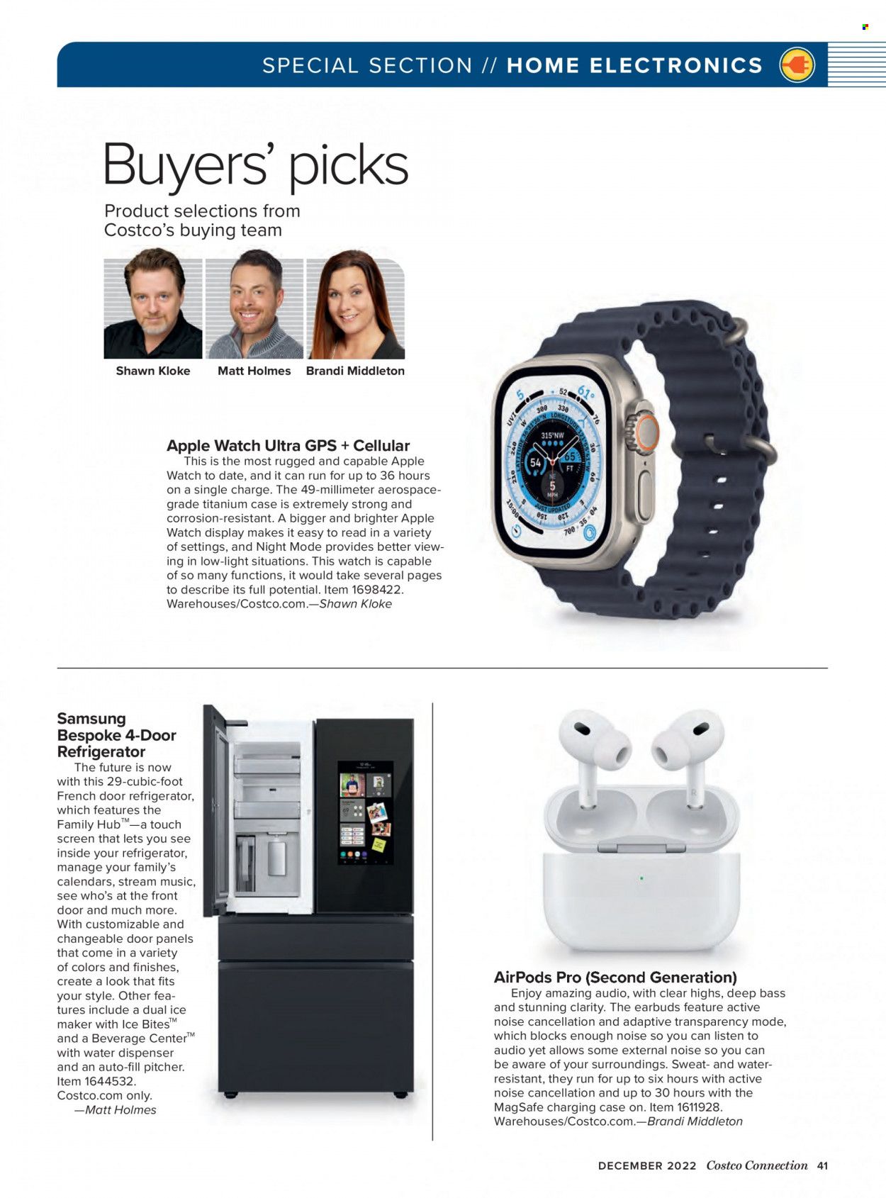 Costco Weekly Ad Flyer Specials December 1 to December 31, 2022