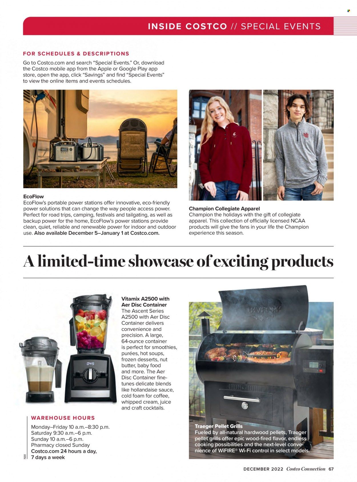 Costco Weekly Ad Flyer Specials December 1 to December 31, 2022