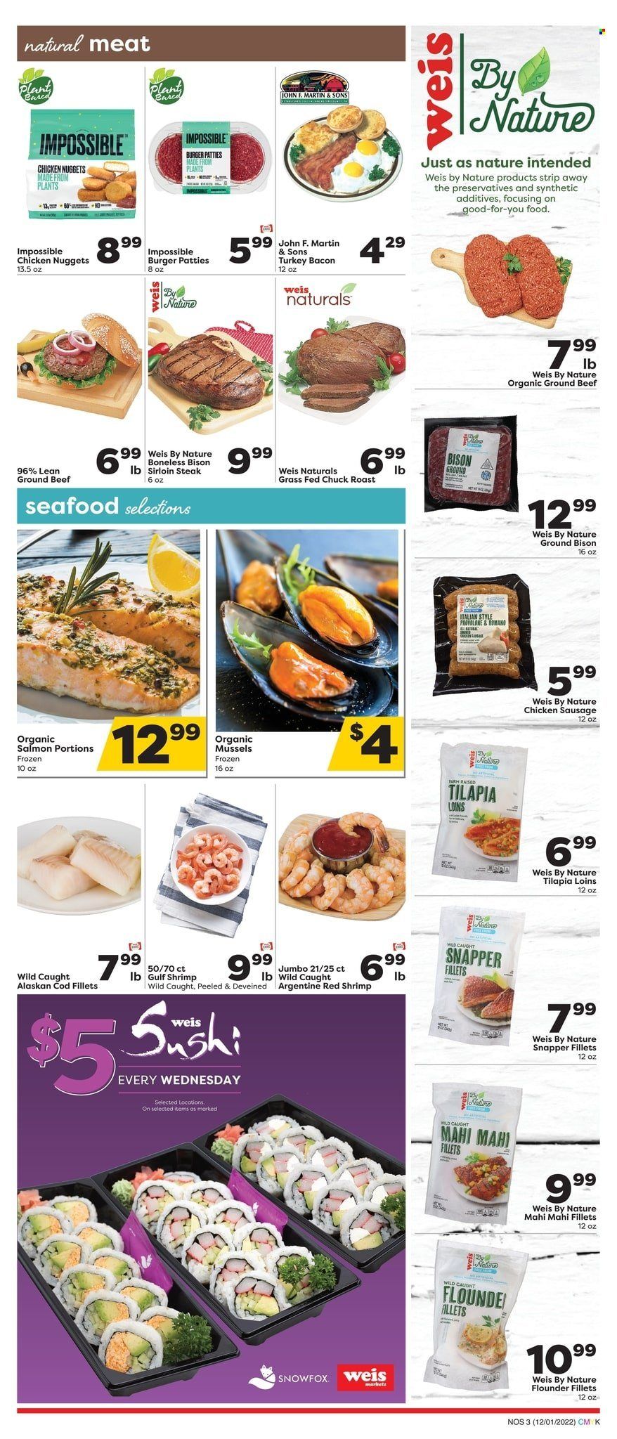 Weis (MD, NY, PA) Weekly Ad Flyer Specials December 1 to January 4, 2023
