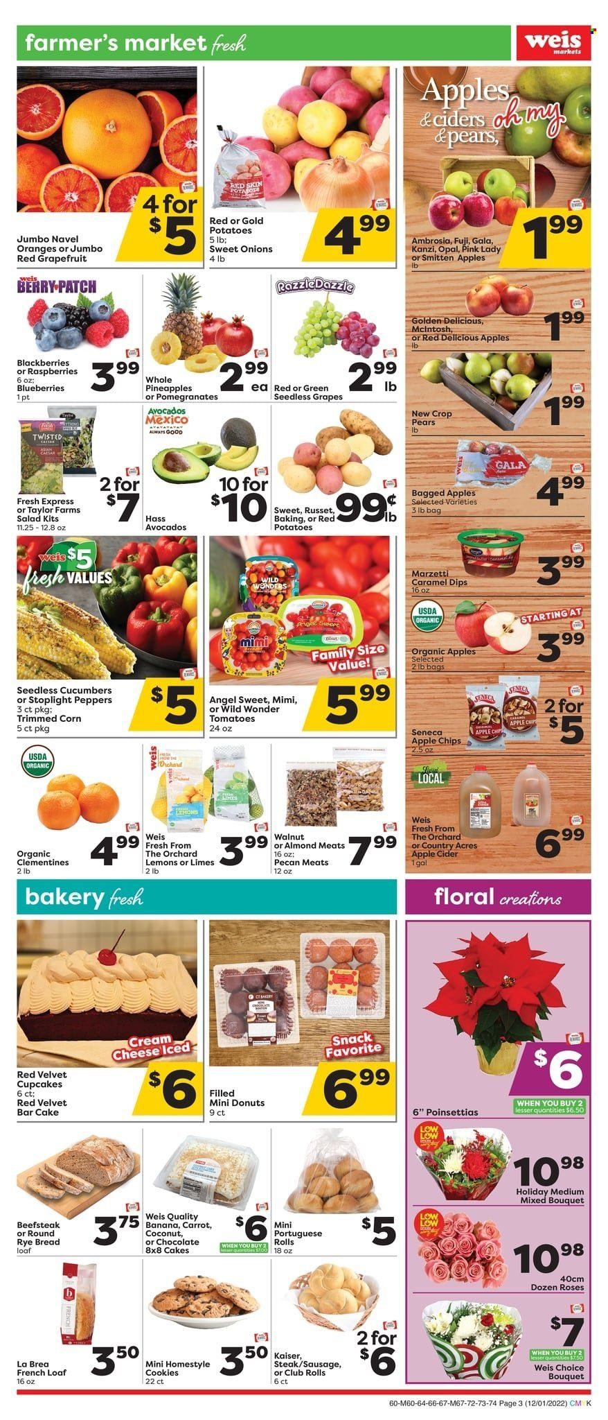 Weis (MD, NY, PA) Weekly Ad Flyer Specials December 1 to December 4, 2022