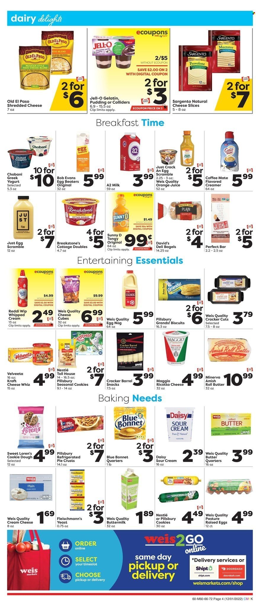 Weis (MD, NY, PA) Weekly Ad Flyer Specials December 1 to December 4, 2022