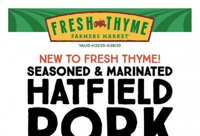 Fresh Thyme Weekly Ad & Flyer April 22 to 28
