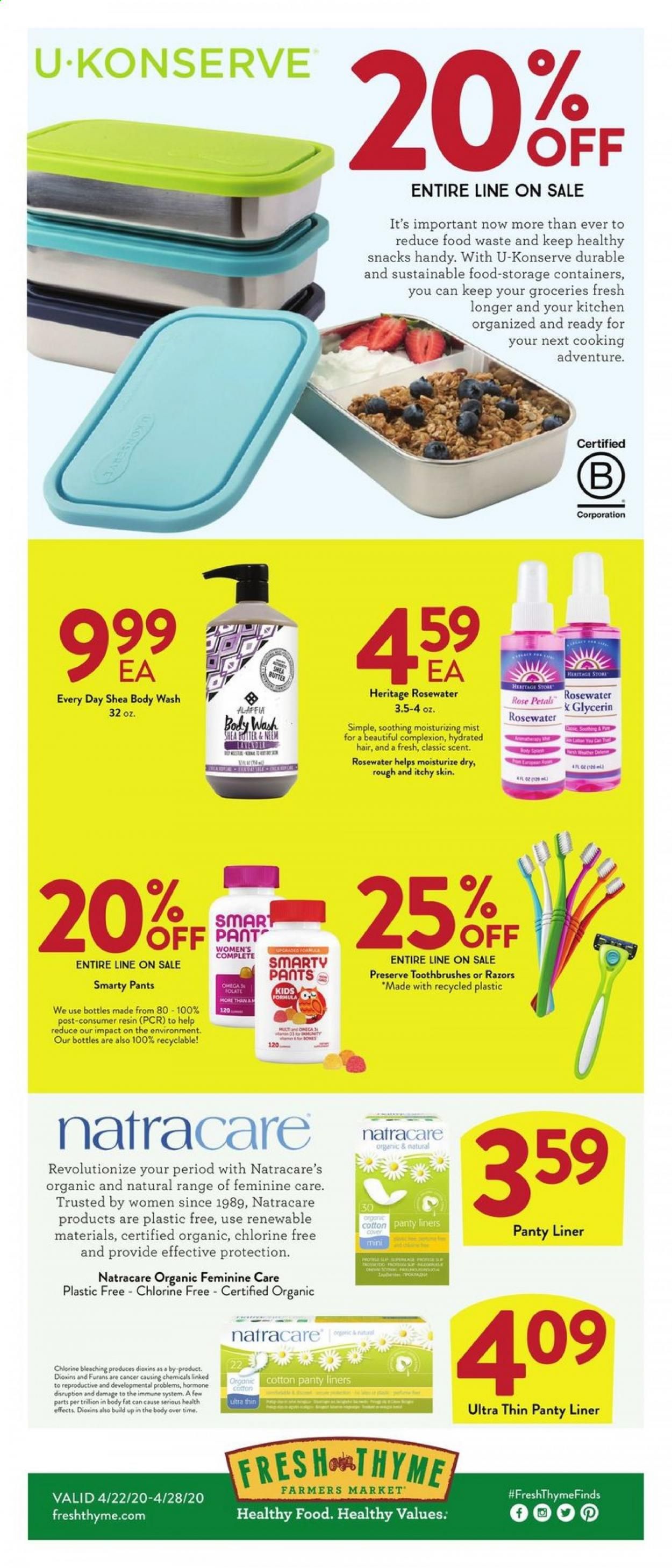 Fresh Thyme Weekly Ad & Flyer April 22 to 28