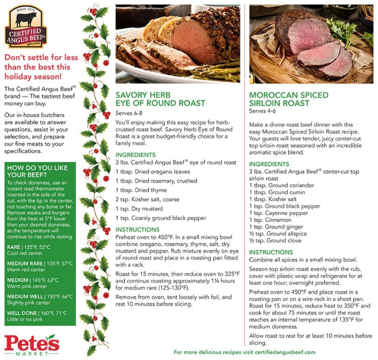 Pete's Fresh Market (IL) Weekly Ad Flyer Specials November 30 to December 6, 2022