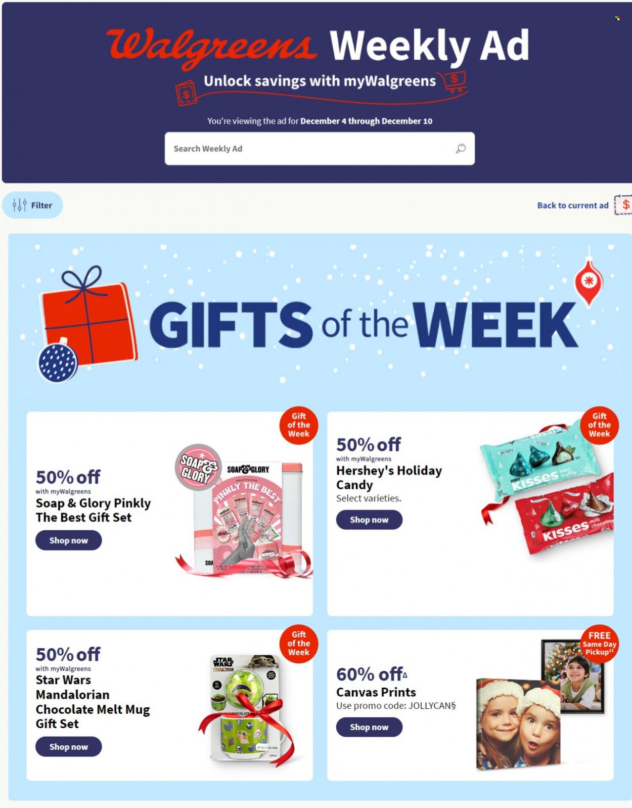 Walgreens Weekly Ad Flyer Specials December 4 to December 10, 2022