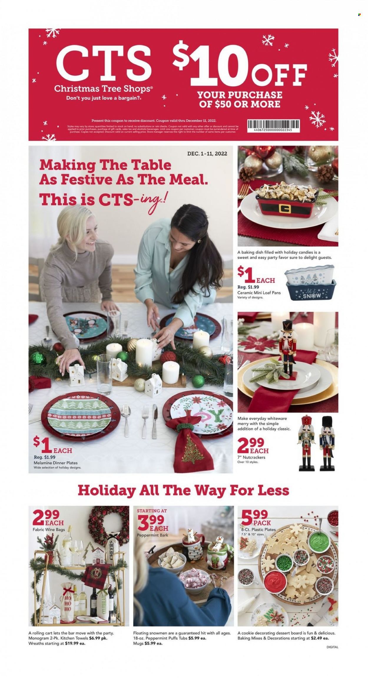 Christmas Tree Shops Weekly Ad Flyer Specials December 1 to December 11, 2022