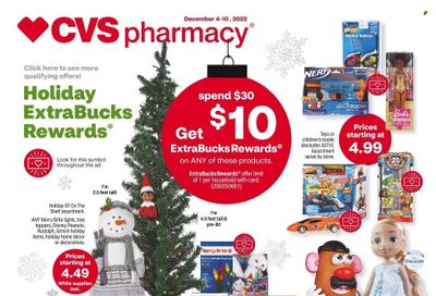 CVS Pharmacy Weekly Ad Flyer Specials December 4 to December 10, 2022