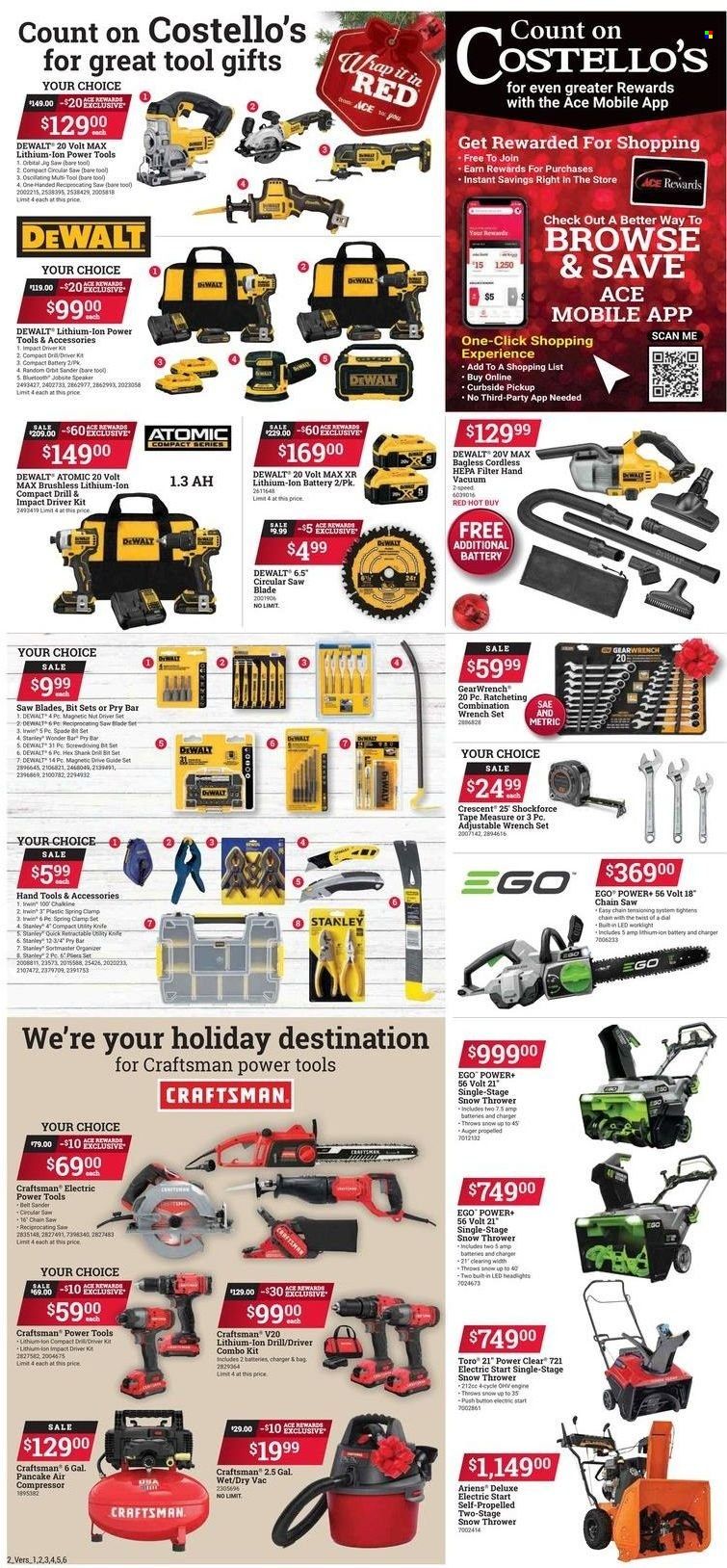 ACE Hardware Weekly Ad Flyer Specials December 1 to December 24, 2022