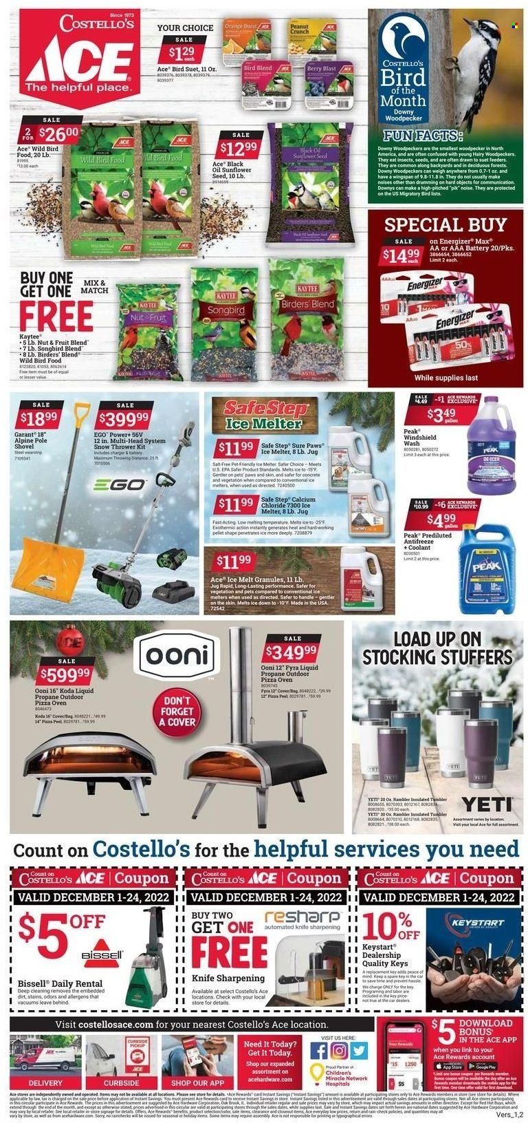 ACE Hardware Weekly Ad Flyer Specials December 1 to December 24, 2022