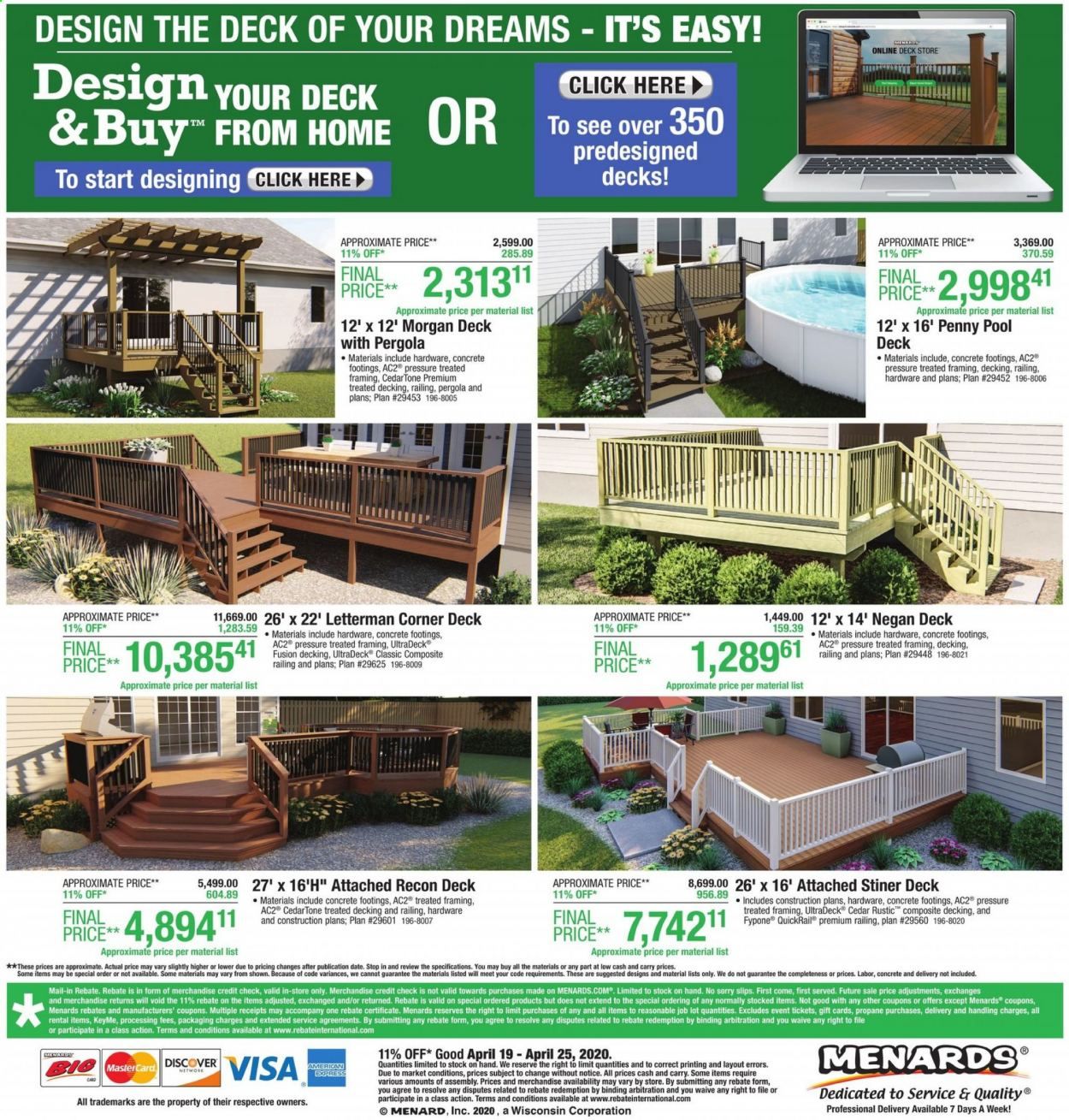 Menards Weekly Ad & Flyer April 19 to 25