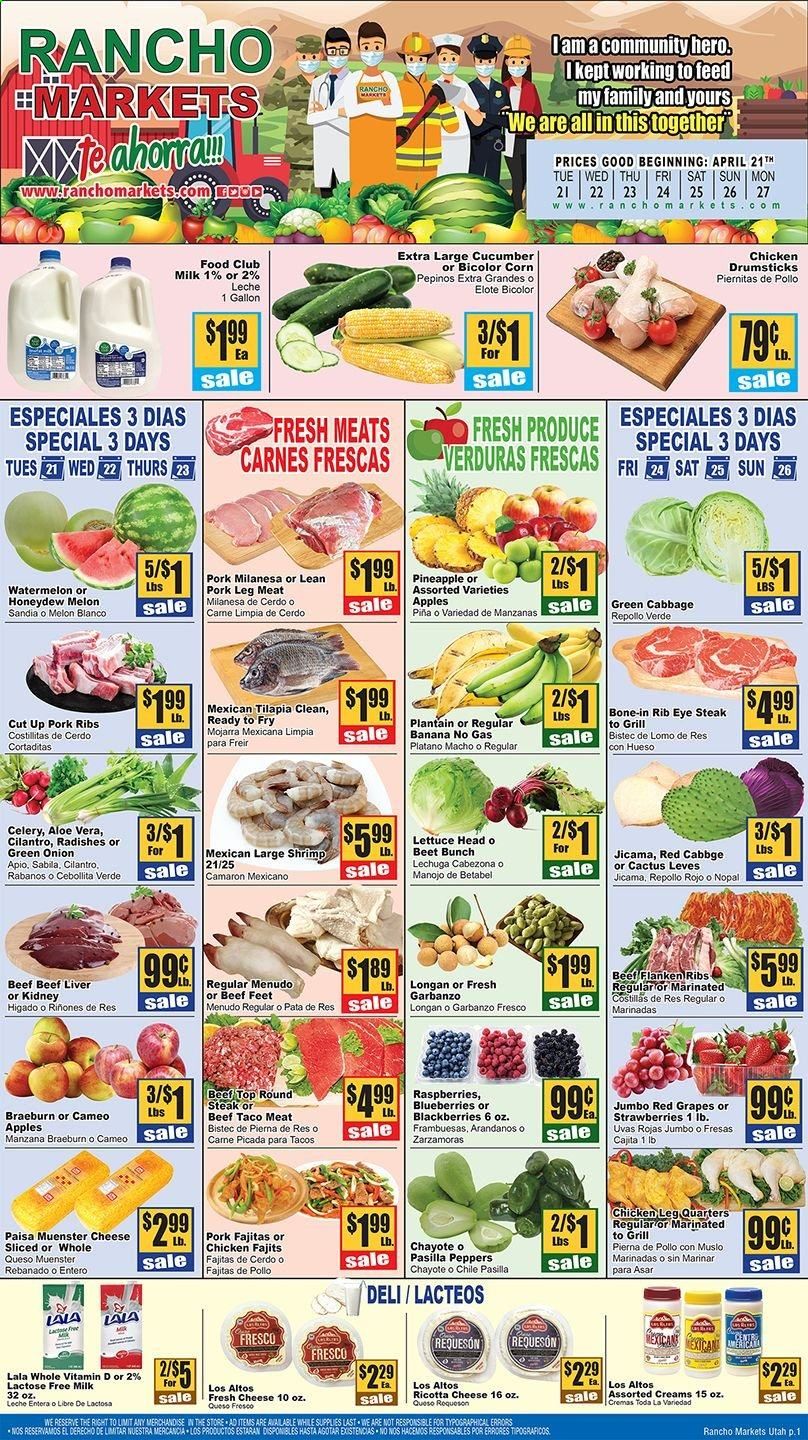 Rancho Markets Weekly Ad & Flyer April 21 to 27
