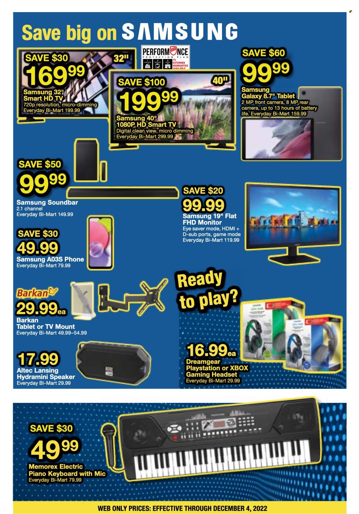 Bi-Mart (ID, OR, WA) Weekly Ad Flyer Specials November 28 to December 4, 2022