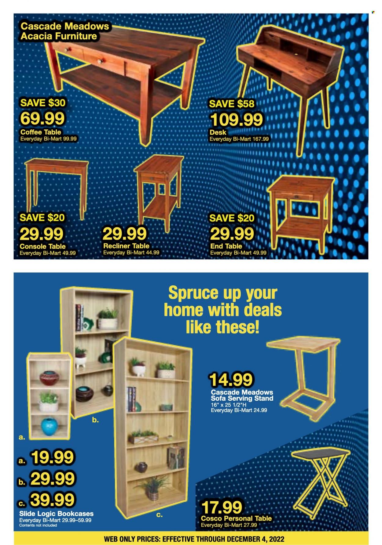 Bi-Mart (ID, OR, WA) Weekly Ad Flyer Specials November 28 to December 4, 2022