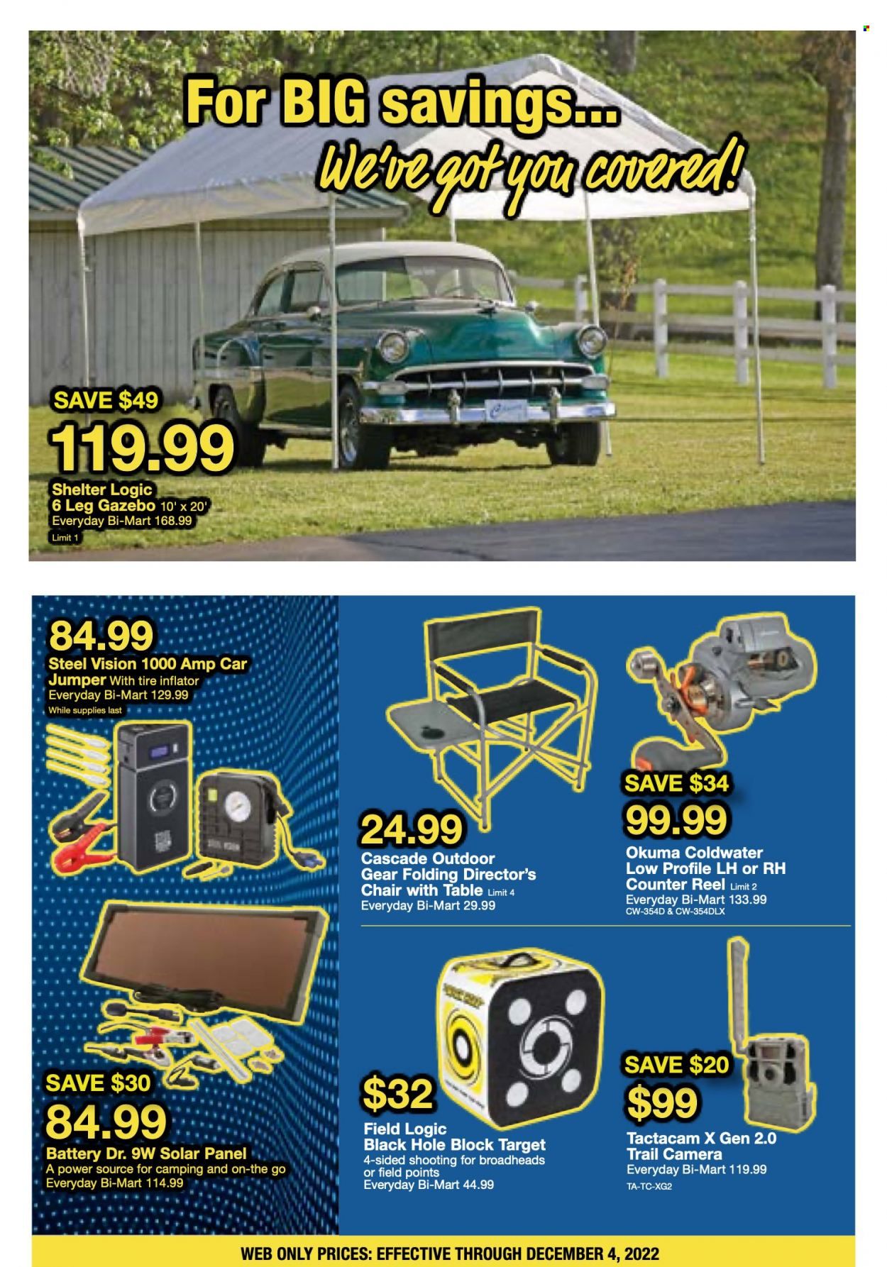 Bi-Mart (ID, OR, WA) Weekly Ad Flyer Specials November 28 to December 4, 2022