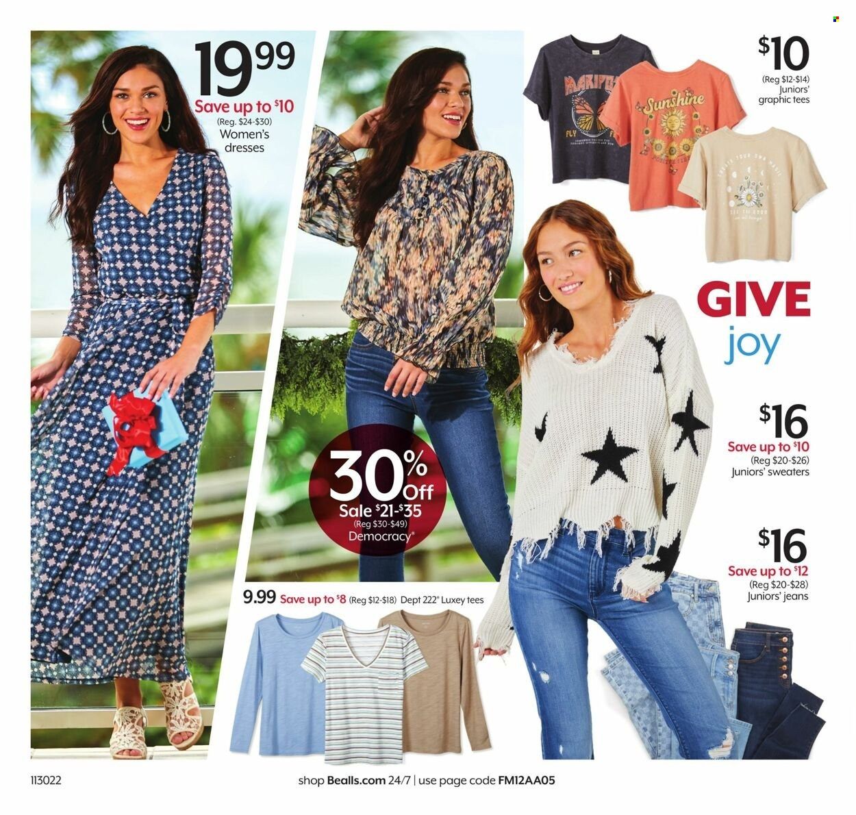 Bealls Florida (FL) Weekly Ad Flyer Specials November 30 to December 6, 2022