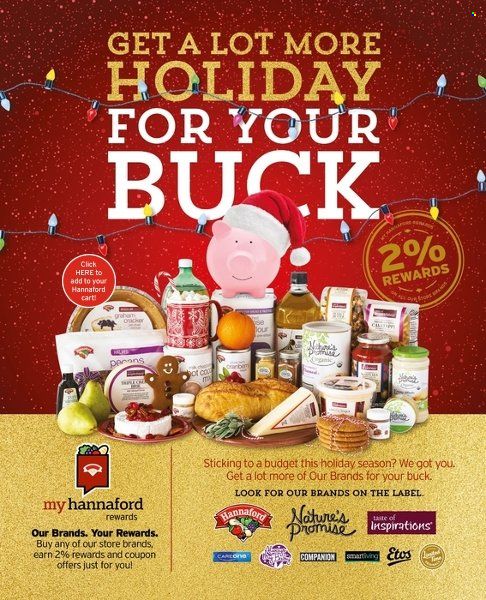 Hannaford (MA, ME, NH, NY, VT) Weekly Ad Flyer Specials December 1 to December 31, 2022
