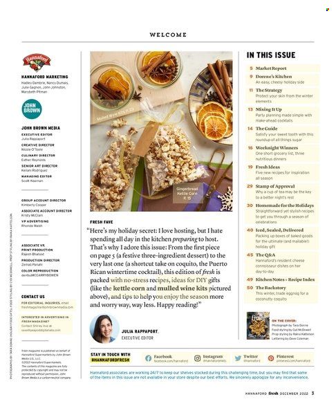 Hannaford (MA, ME, NH, NY, VT) Weekly Ad Flyer Specials December 1 to December 31, 2022