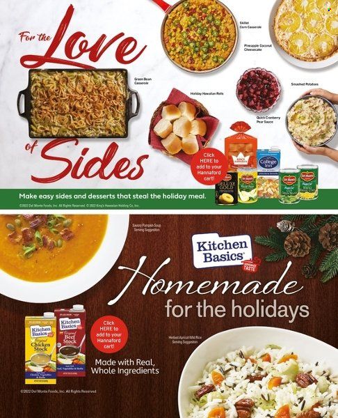 Hannaford (MA, ME, NH, NY, VT) Weekly Ad Flyer Specials December 1 to December 31, 2022