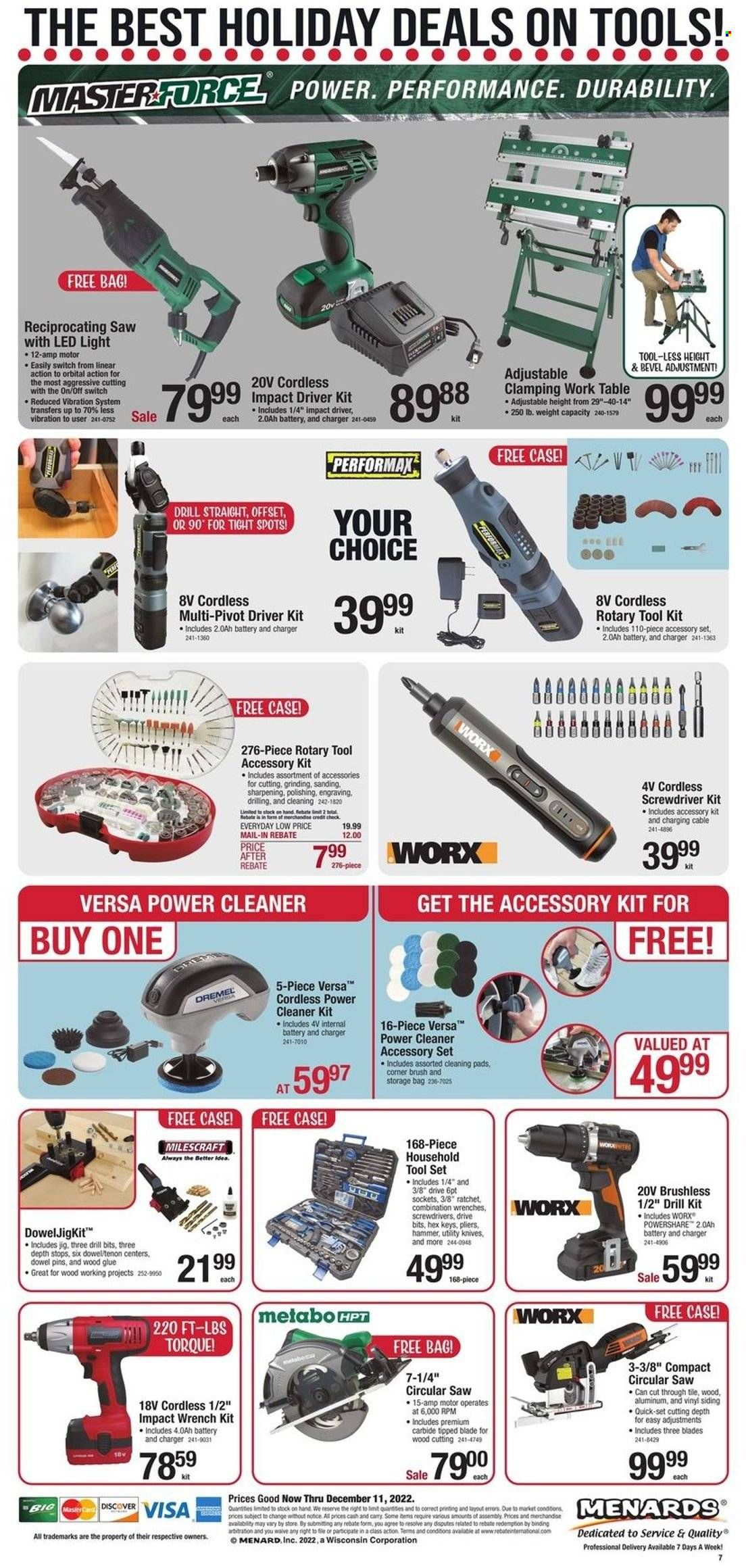 Menards Weekly Ad Flyer Specials December 2 to December 11, 2022