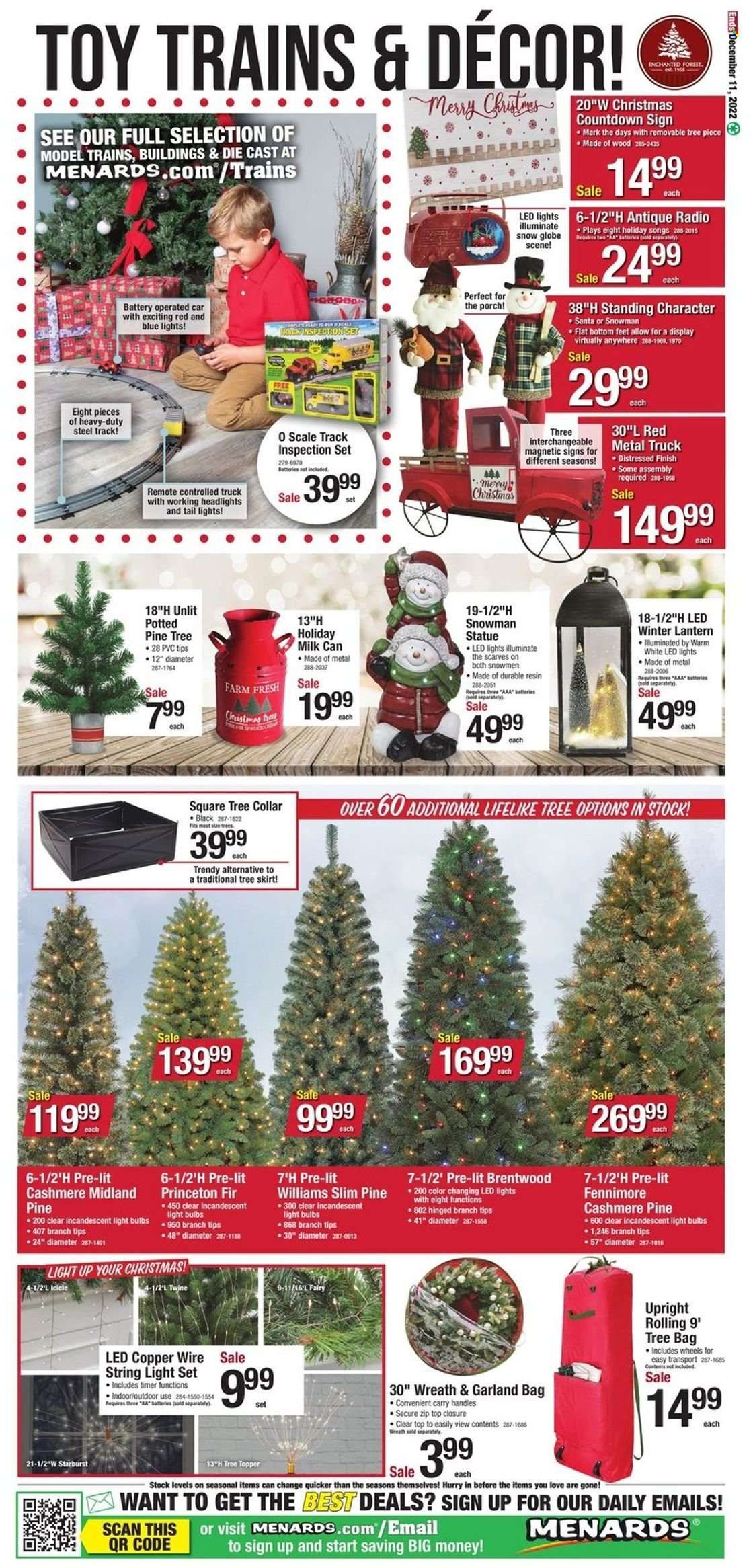 Menards Weekly Ad Flyer Specials December 2 to December 11, 2022