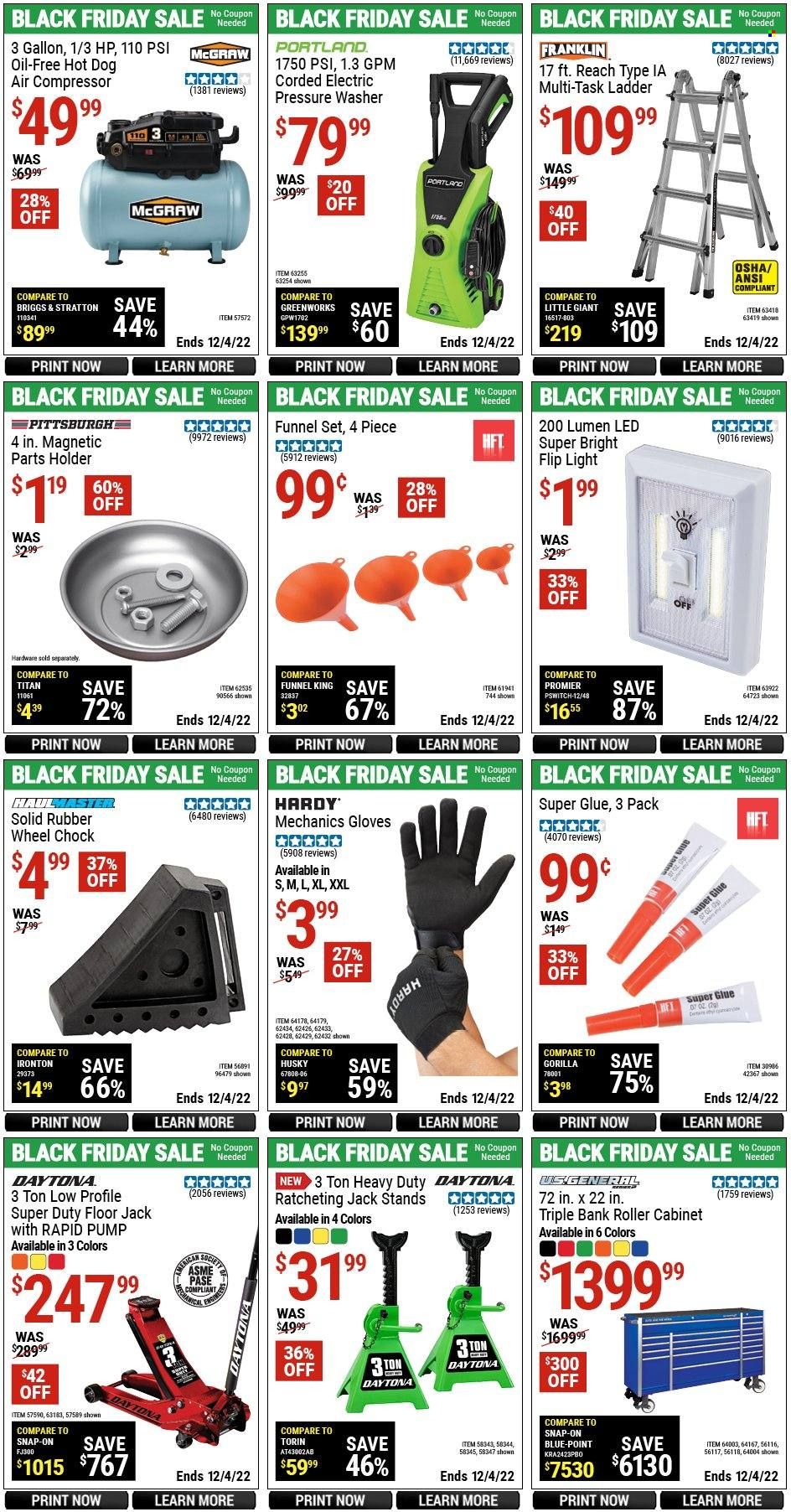 Harbor Freight Weekly Ad Flyer Specials December 2 to December 4, 2022