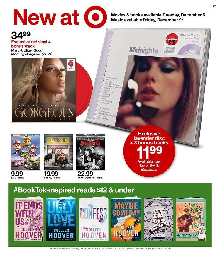 Target Weekly Ad Flyer Specials December 4 to December 10, 2022