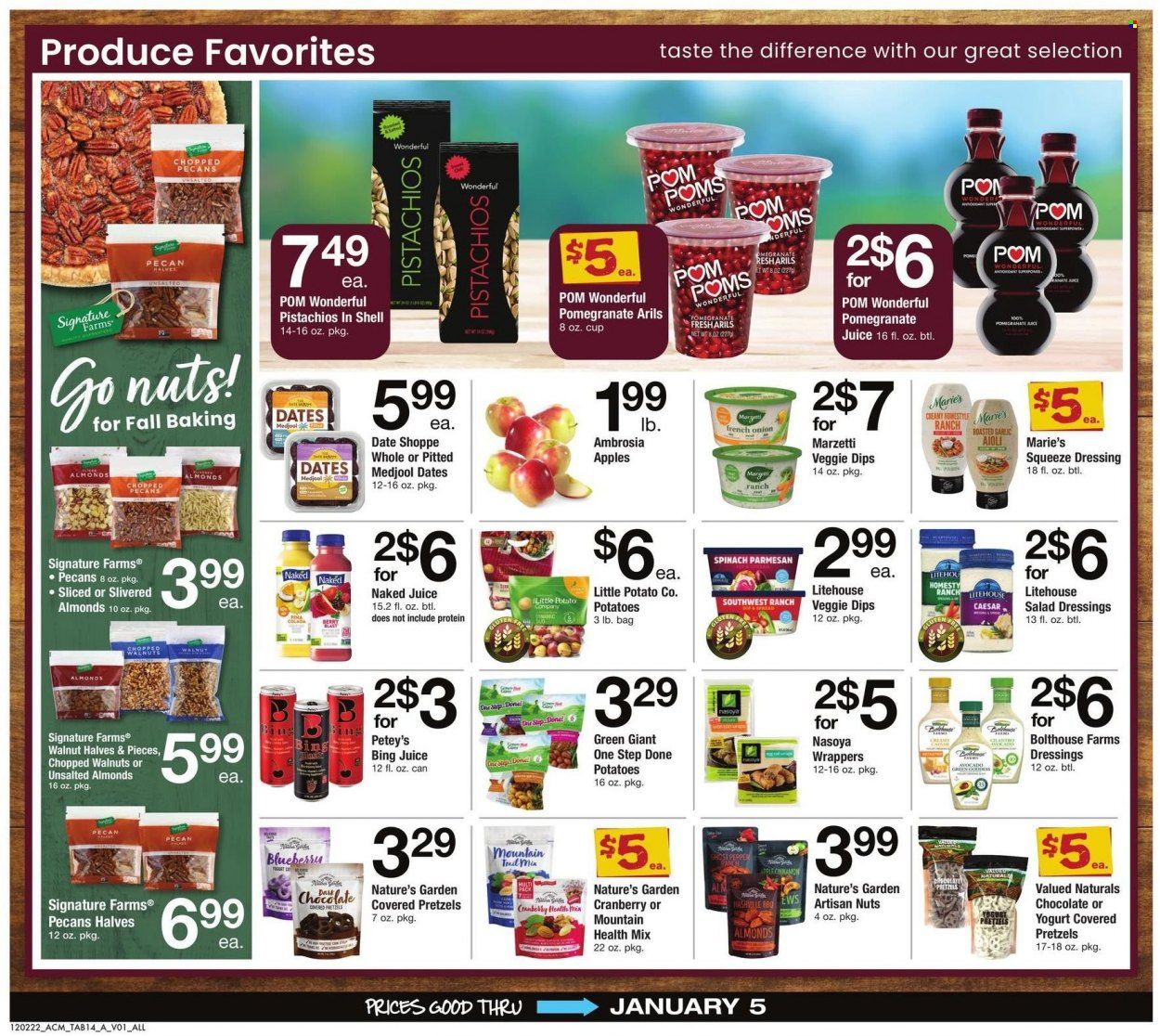 ACME (DE, NJ, NY, PA) Weekly Ad Flyer Specials December 2 to January 5, 2023