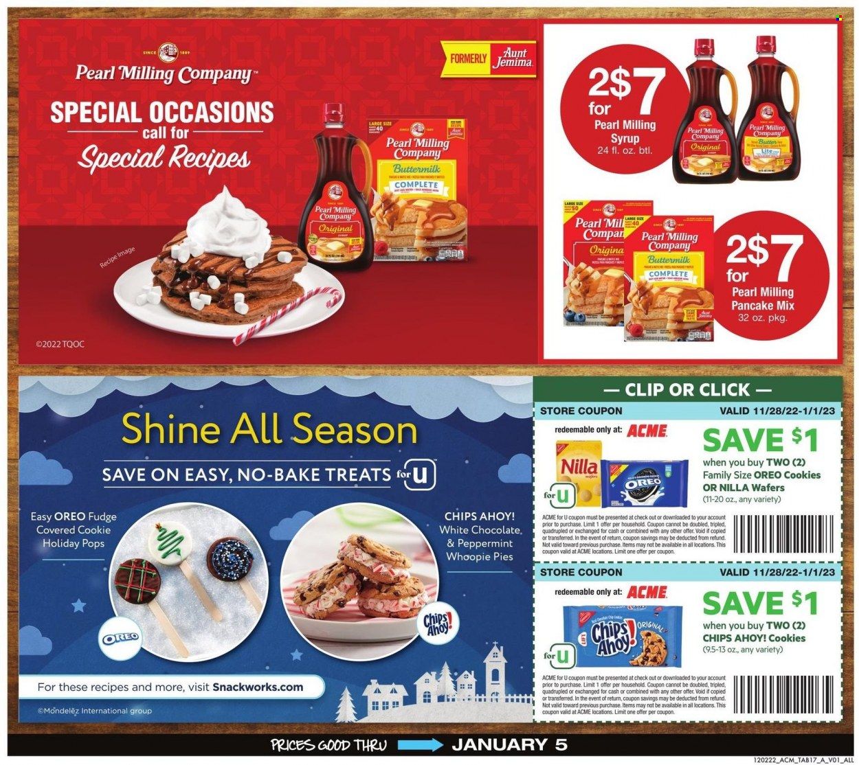 ACME (DE, NJ, NY, PA) Weekly Ad Flyer Specials December 2 to January 5, 2023