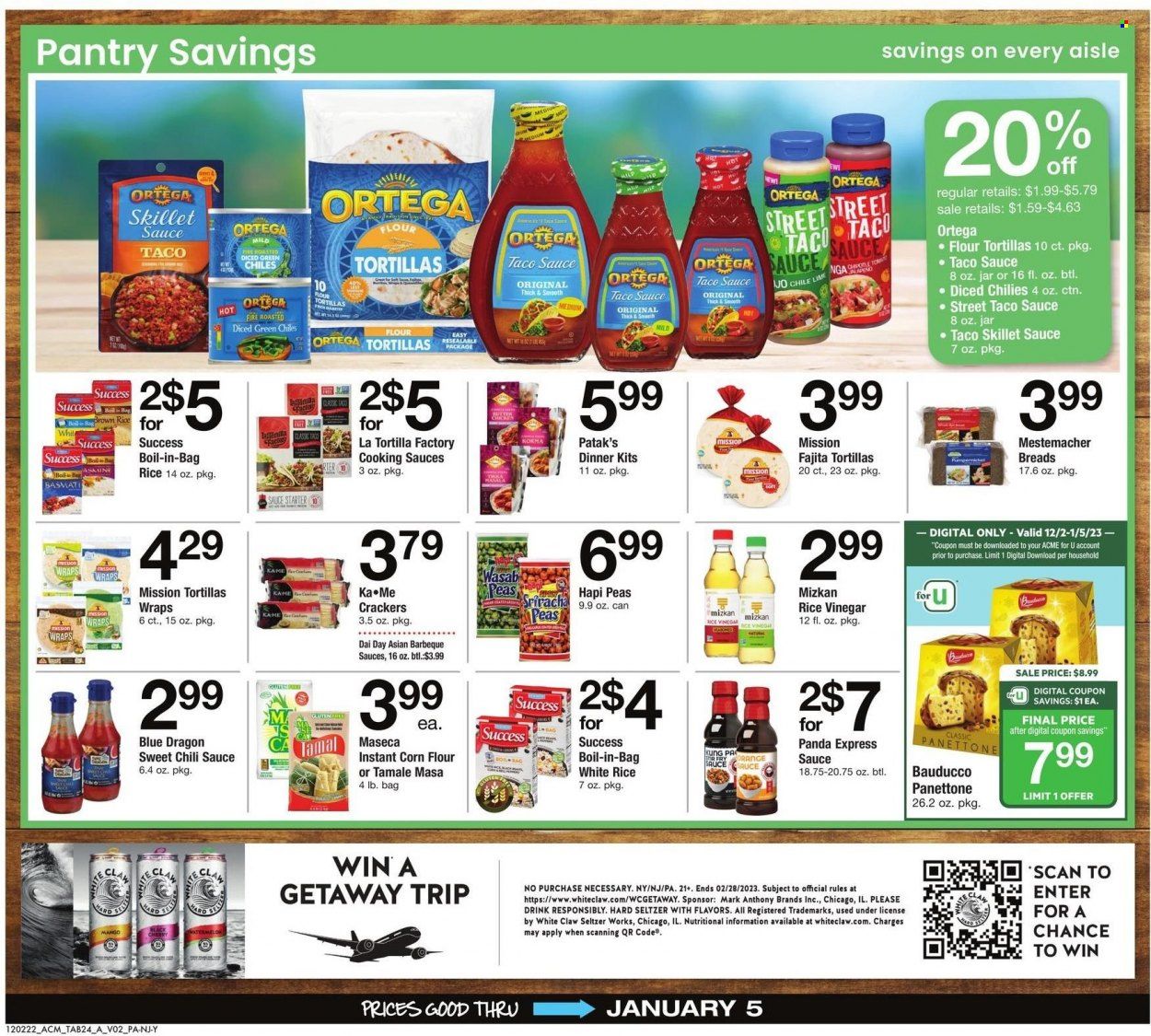ACME (DE, NJ, NY, PA) Weekly Ad Flyer Specials December 2 to January 5, 2023