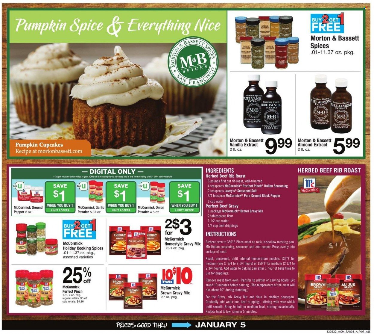 ACME (DE, NJ, NY, PA) Weekly Ad Flyer Specials December 2 to January 5, 2023