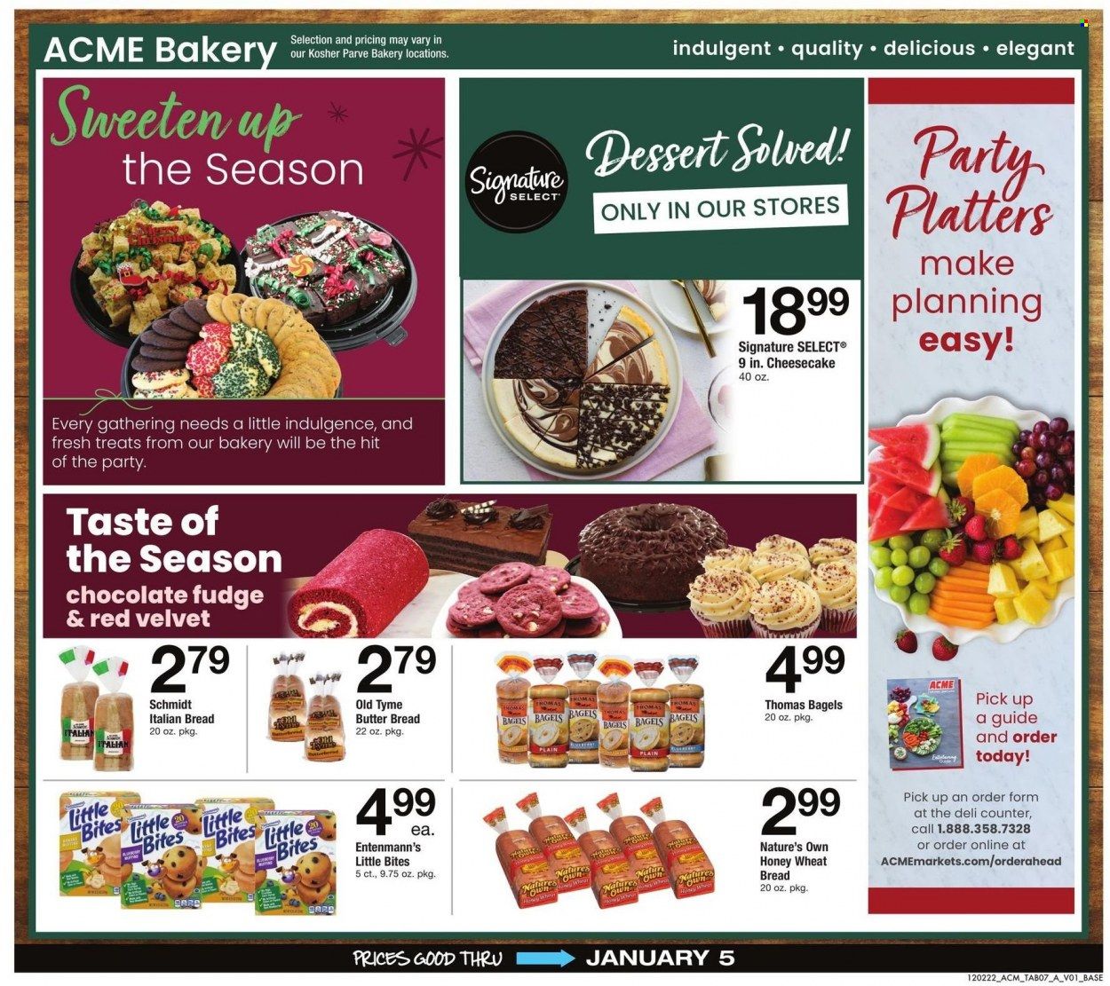 ACME (DE, NJ, NY, PA) Weekly Ad Flyer Specials December 2 to January 5, 2023