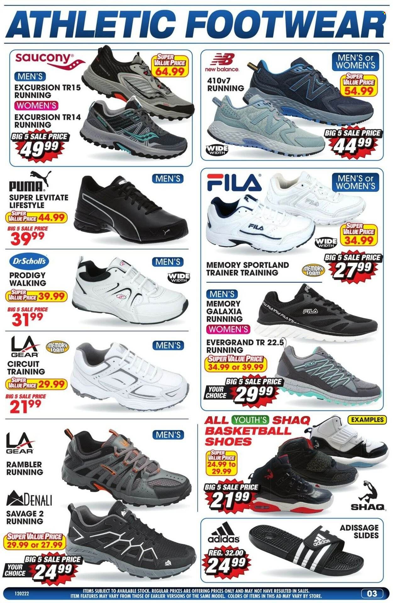 Big 5 (AZ, CA, CO, ID, NM, OR, UT, WA) Weekly Ad Flyer Specials December 2 to December 10, 2022