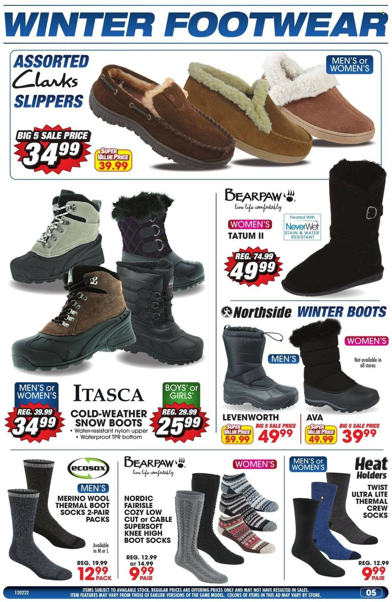 Big 5 (AZ, CA, CO, ID, NM, OR, UT, WA) Weekly Ad Flyer Specials December 2 to December 10, 2022