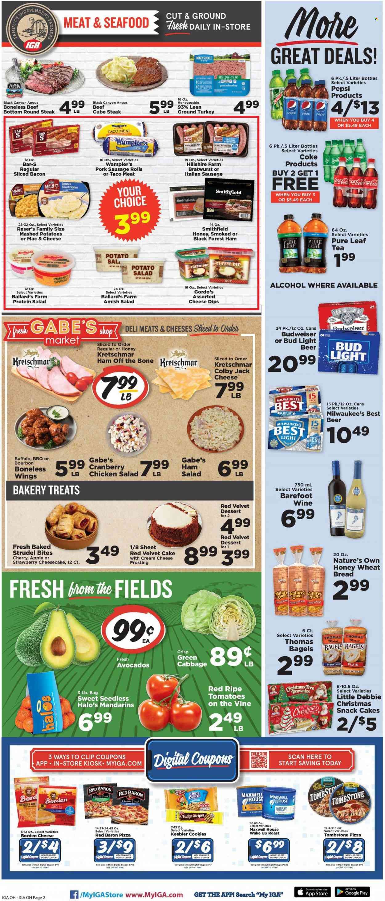 IGA (OH) Weekly Ad Flyer Specials November 30 to December 6, 2022