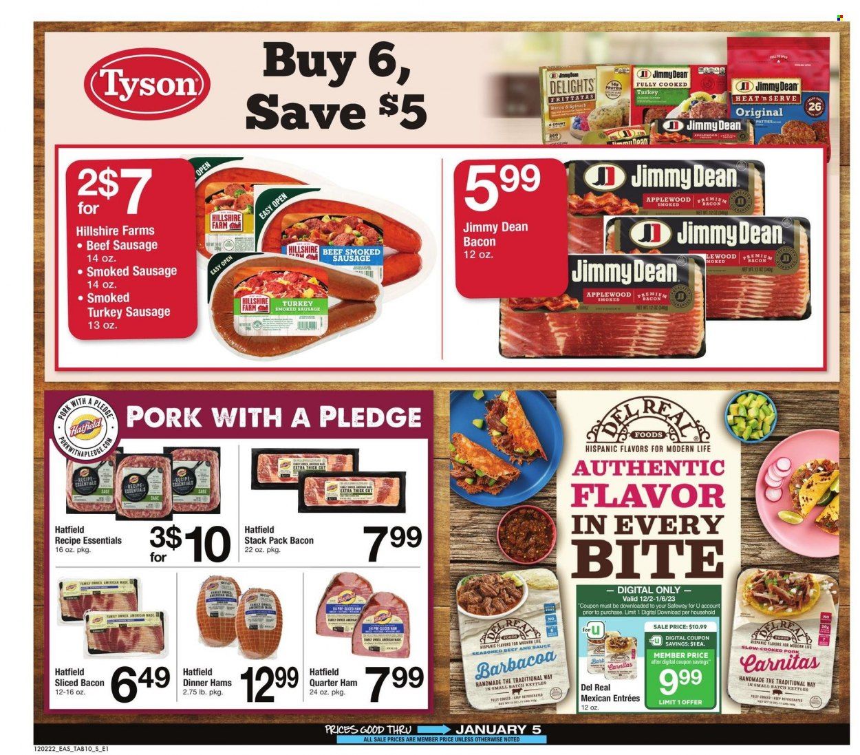Safeway (MD, VA) Weekly Ad Flyer Specials December 2 to January 5, 2023