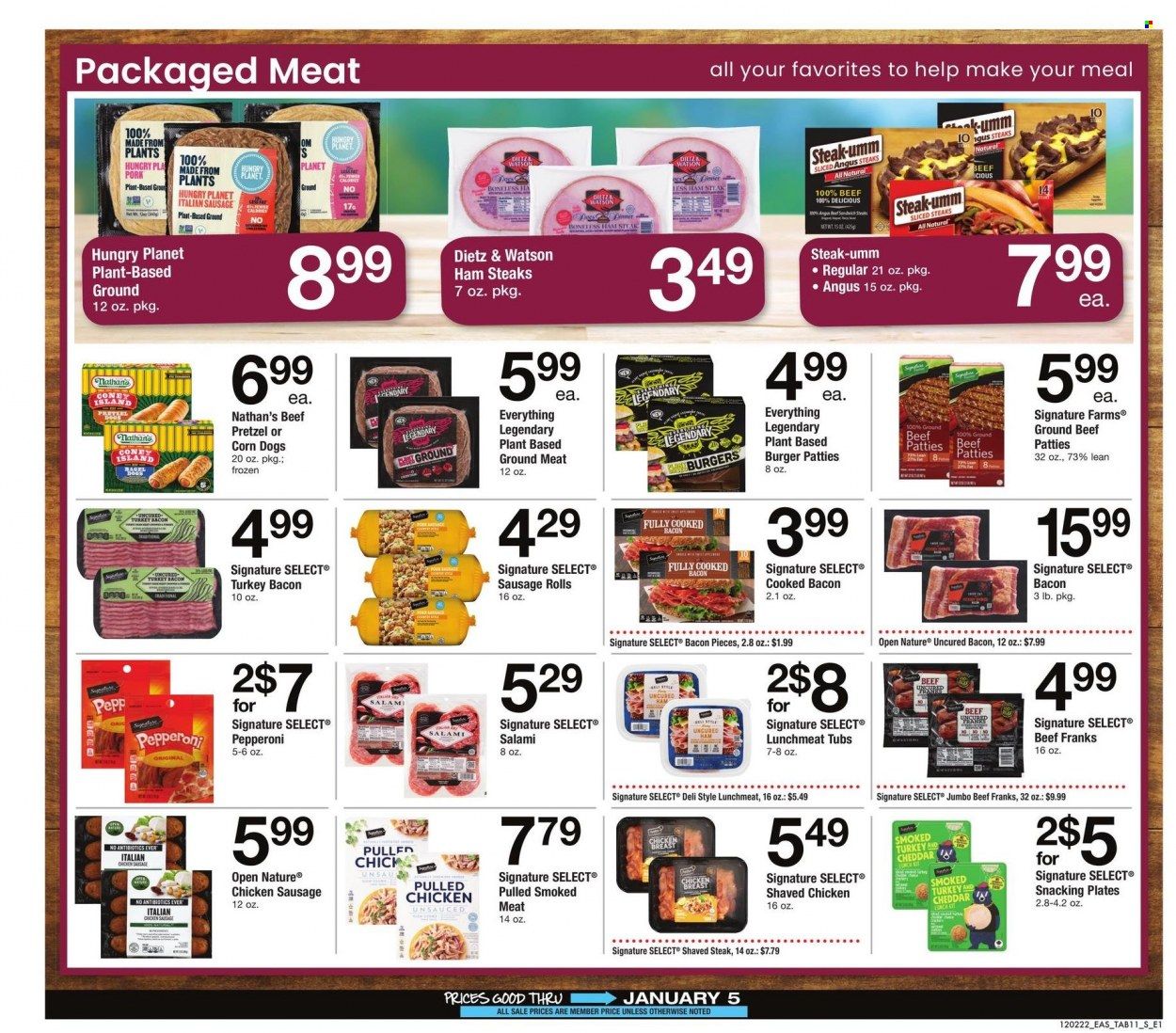 Safeway (MD, VA) Weekly Ad Flyer Specials December 2 to January 5, 2023