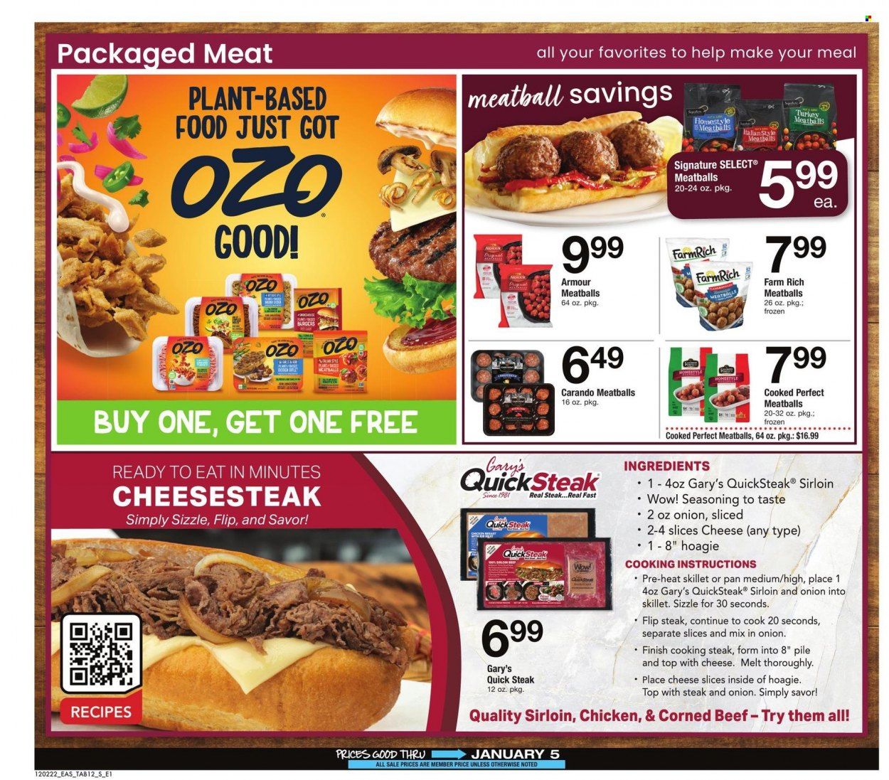 Safeway (MD, VA) Weekly Ad Flyer Specials December 2 to January 5, 2023