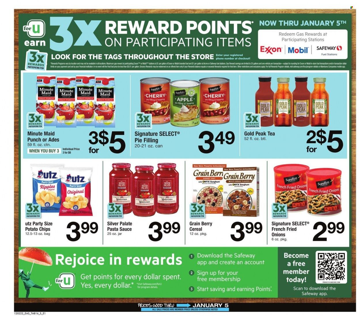 Safeway (MD, VA) Weekly Ad Flyer Specials December 2 to January 5, 2023