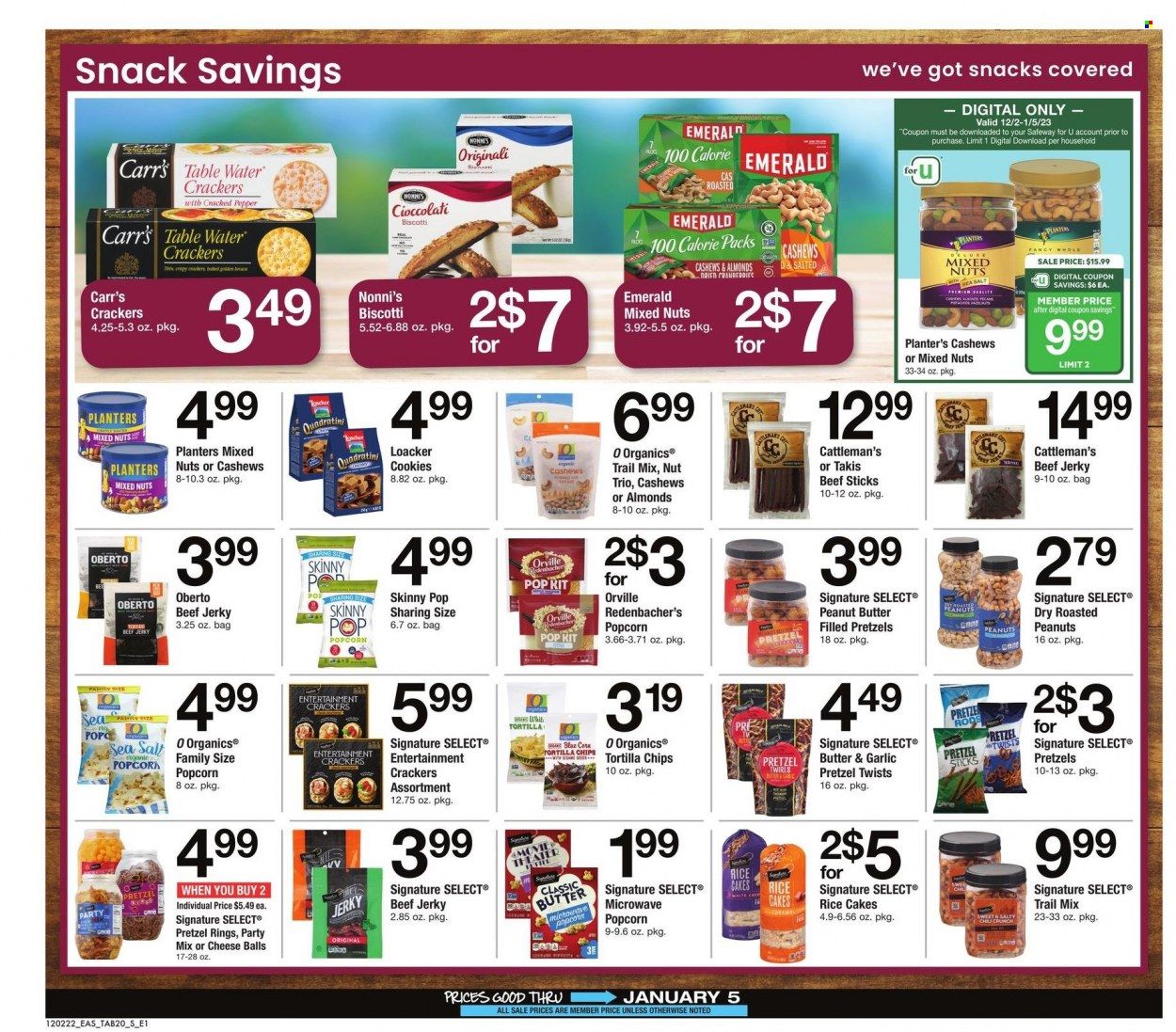 Safeway (MD, VA) Weekly Ad Flyer Specials December 2 to January 5, 2023