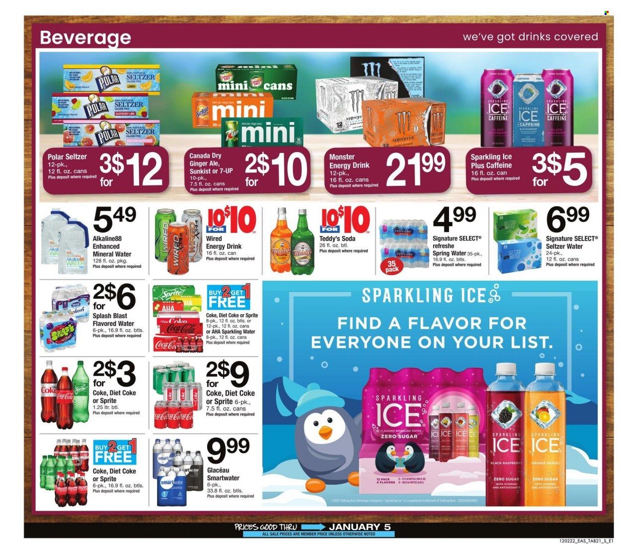 Safeway (MD, VA) Weekly Ad Flyer Specials December 2 to January 5, 2023