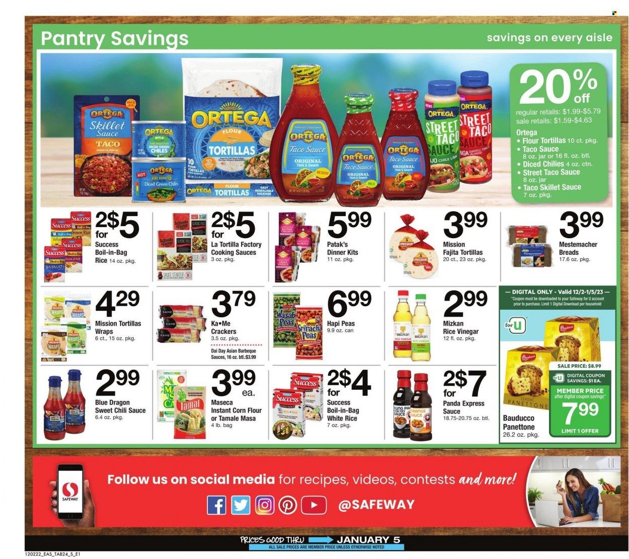 Safeway (MD, VA) Weekly Ad Flyer Specials December 2 to January 5, 2023